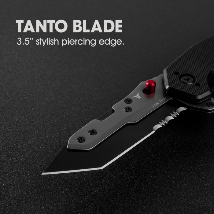 SWIFT EDGE 3.5" G10 HANDLE KNIFE - Image 3